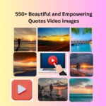 550+ Beautiful and Empowering Quotes Video Images